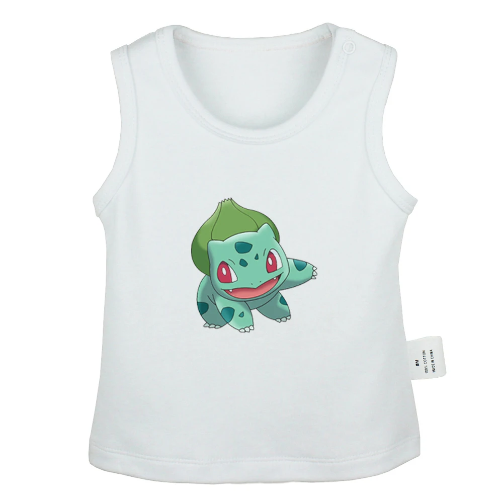 KEEP CALM AND SMOKE WEED Pokemon Charmander Bulbasaur/топы на бретельках для новорожденных и малышей