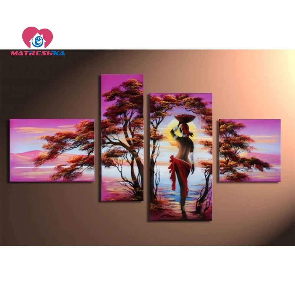 

Diamond embroidery triptych diy 5d diamond painting mosaic landscapes Paintings crystals Pictures of rhinestones sets gifts