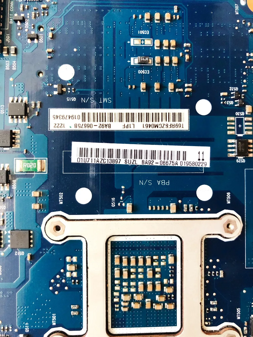Оригинальное для Samsung R440 R480 Материнская плата ноутбука HM55 HD5470M 1 ГБ BA41-01299A