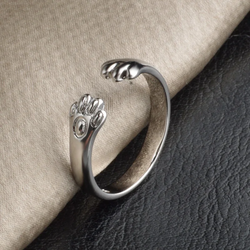 OMHXZJ Wholesale Personality Fashion OL Woman Girl Party Wedding Gift Gold White Cat Claw 18KT Yellow Gold White Gold Ring RN38
OMHXZJ Wholesale Personality Fashion OL Woman Girl Party Wedding Gift Gold White Cat Claw 18KT Yellow Gold White Gold Ring RN38