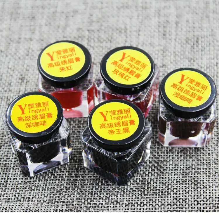 3 шт. тату для бровей практика пигментные чернила Перманентный макияж