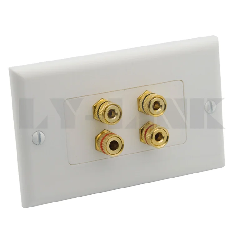 4 порта домашний кинотеатр объемный звук звуковая коробка динамик банан