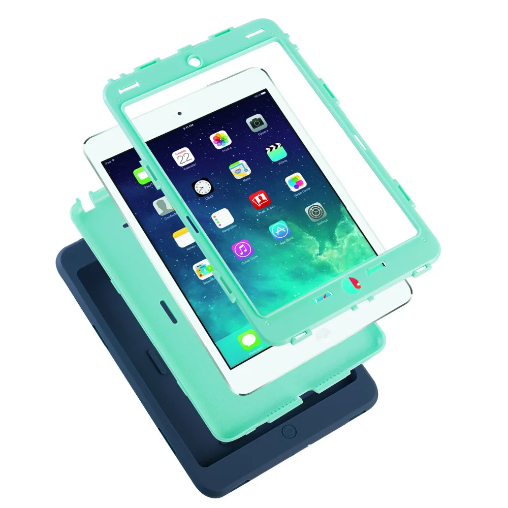 Модный новый бронированный чехол для iPad mini 1 2 3 7 9 дюймов планшета безопасный