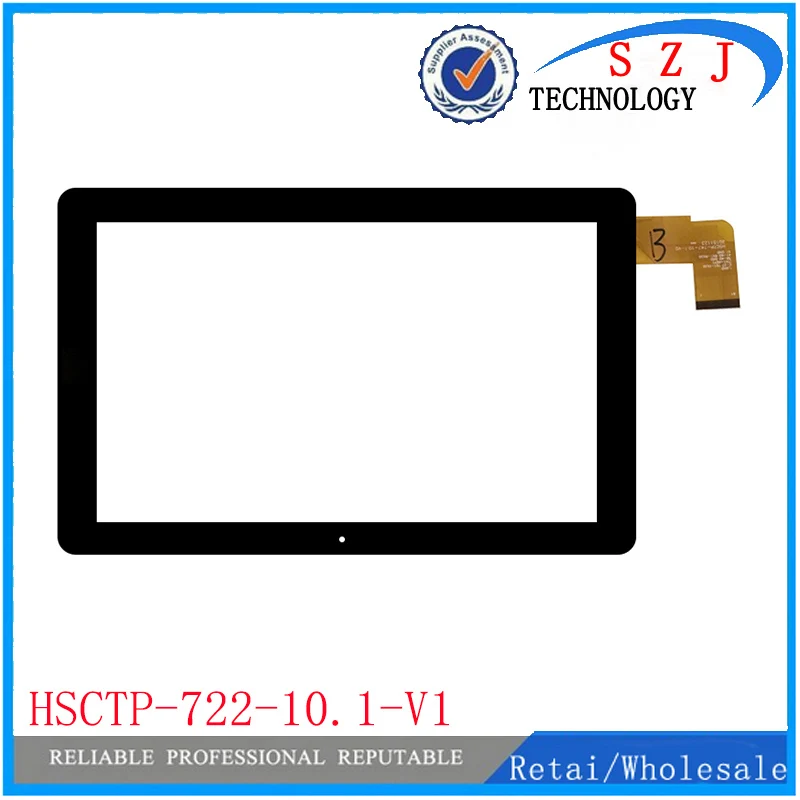 

New 10.1" inch HSCTP-722-10.1-V1 for Chuwi Hi10 CW1515 Tablet PC Sensing Hole Digitizer Glass Touch Screen Panel