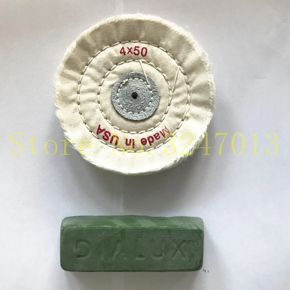 2 шт./компл. 4 &quot* 50 Jeweler Rouge полировка/полировка шлифовальное колесо восковая смесь