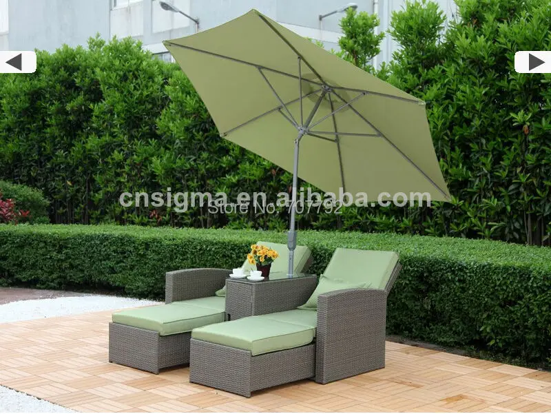 Садовый диван из ротанга горячая Распродажа 2014|rattan recliners|garden - Цена: 45 770,67 руб.