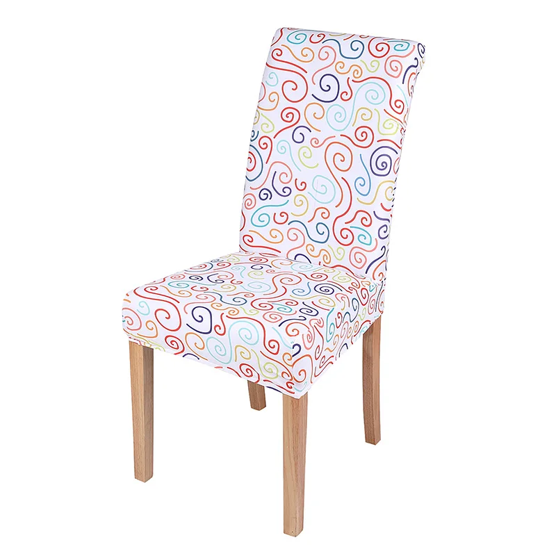 1 шт. чехол для стула с рисунком цветов и листьев|Чехлы на стулья| |