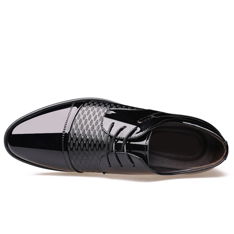 COSIDRAM/оксфорды из искусственной кожи официальная обувь для мужчин Роскошные