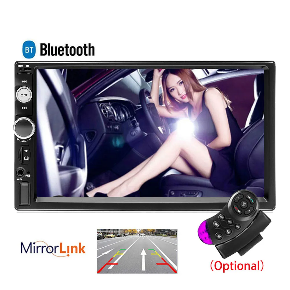 2 Din Автомагнитолы Авторадио &quot7&quot Bluetooth стерео Мультимедийный плеер 2din MP3 MP5