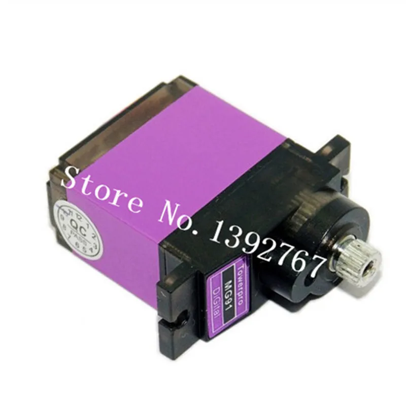 5 шт. TowerPro MG91 2 6 кг Крутящий Момент Микро цифровой металла шестерни Servo двигатель