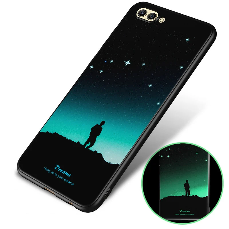 Светящийся чехол для Huawei Honor 9 Lite View 10 окрашенный с картинкой из сериала Teen Wolf