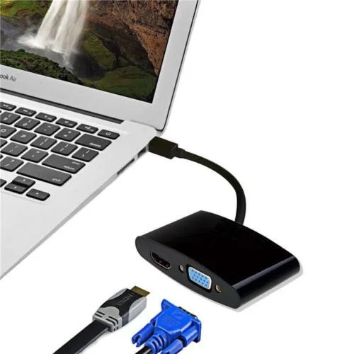 Кабель адаптер Mini Display Port DP HDMI VGA для MacBook Air Pro бесплатная доставка|display port dp|hdmi vga