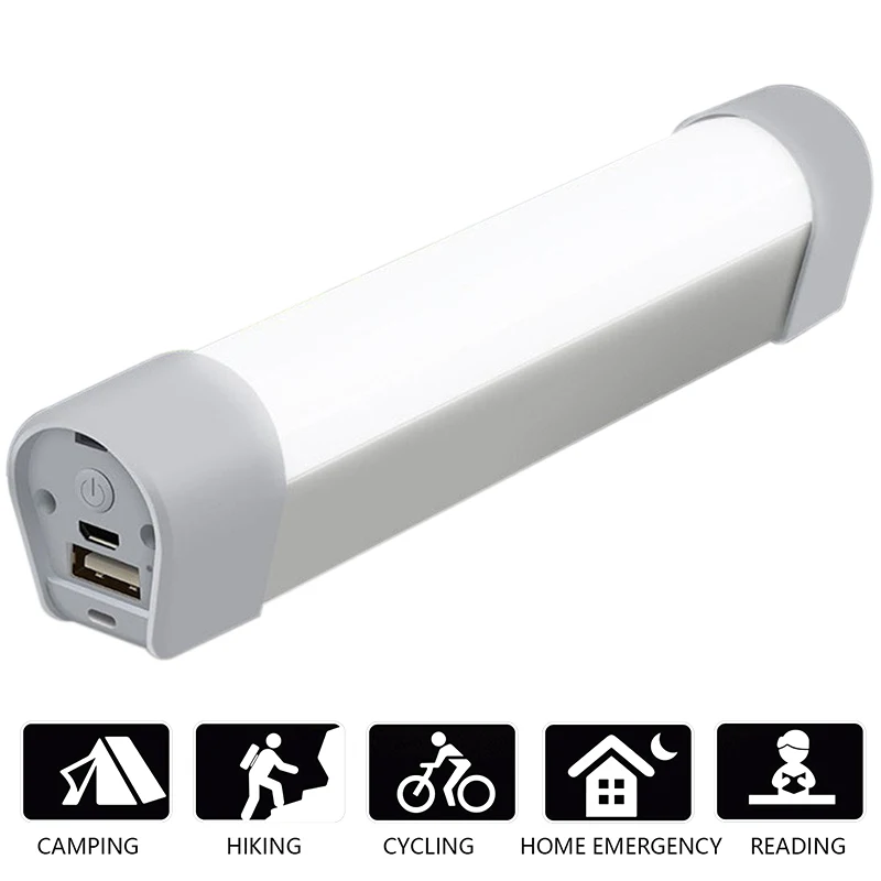DONWEI USB Перезаряжаемый светодиодный фонарь портативный 4 режима диммер ночник