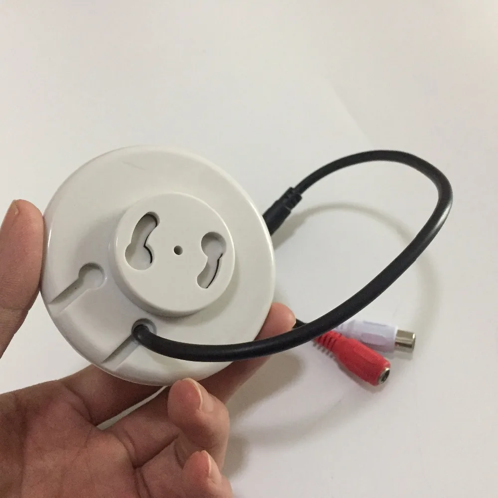 CCTV Микрофон Аудио палочки устройство Высокая чувствительность 12 В DC потолочный микрофон для камеры DVR комплекты(диапазон: 5~ 150 квадратных