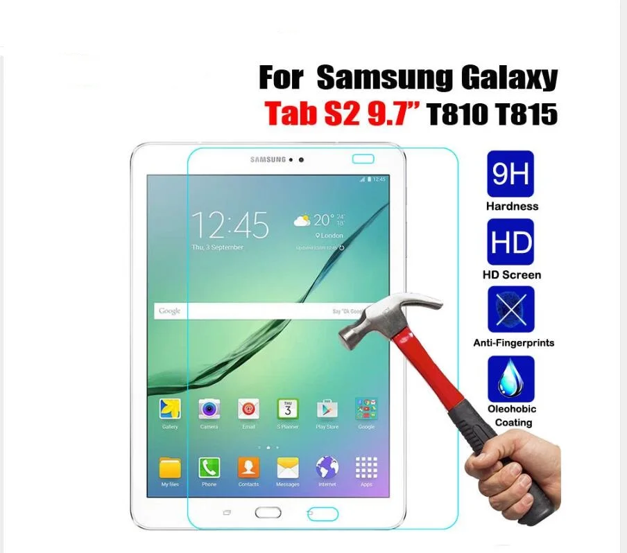 360 Вращающийся чехол для Samsung Galaxy Tab S2 9,7 T810 T813 T815 подставка из искусственной кожи чехол T819 SM-T810 SM-T813 SM-T815 принципиально Капа - Цвет: not gift screen film