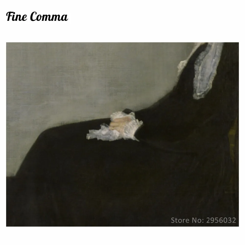 Композиция для матери свистлера в сером и черном цветах № 1 Джеймс макнилл