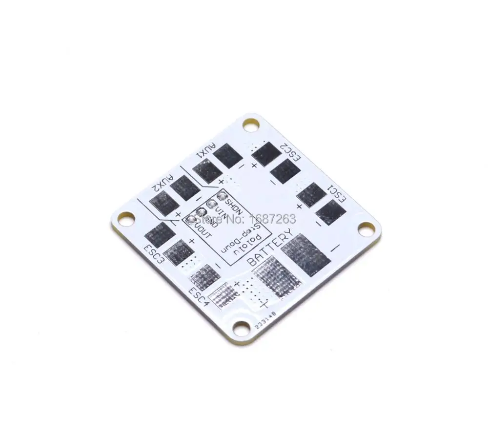 Мощность доска распределительный щит PDB Батарея ESC соединение для QAV XS 222 мм FPV