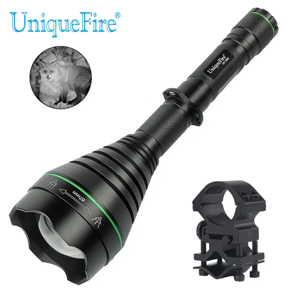 UniqueFire 1508 T67 IR 940nm светодиодный фонарик Zoom Foucs инфракрасный свет ночного видения 3