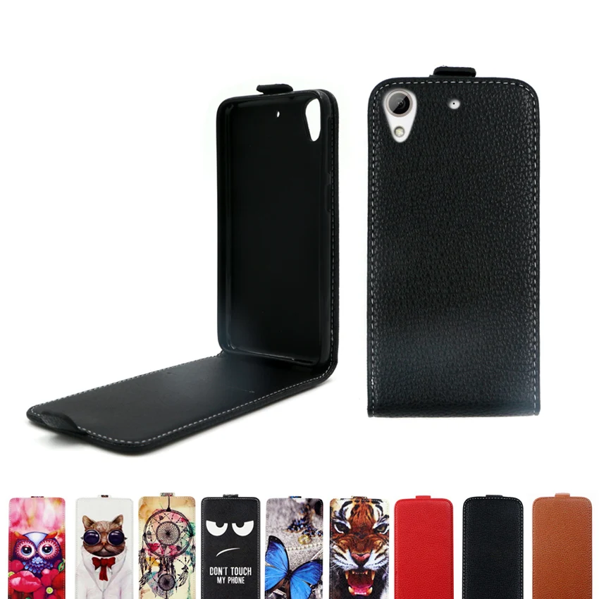 Откидной Вертикальный кожаный чехол для htc Desire 626 626G 626G+ 626s 628 628g с мягкий чехол из ТПУ