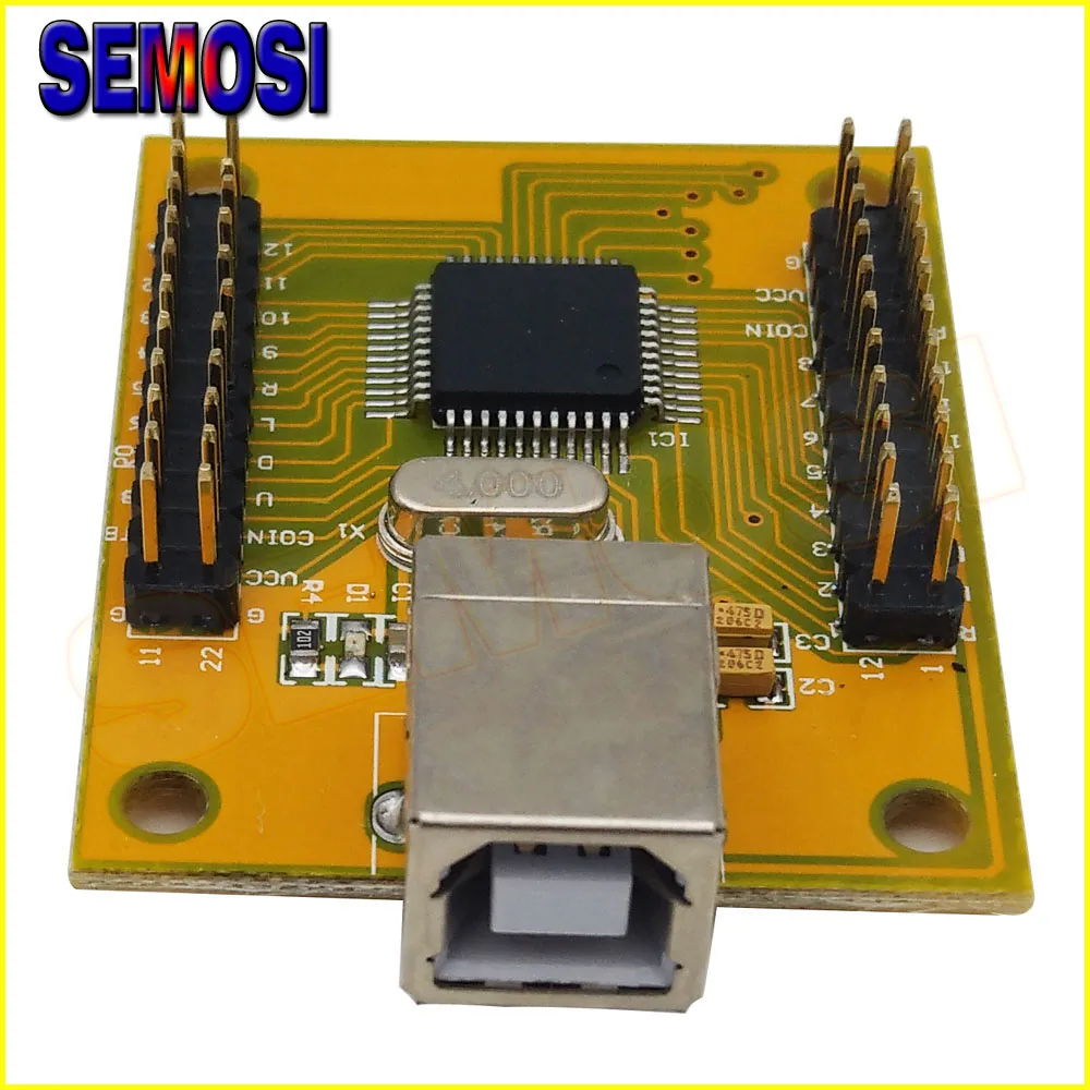 USB интерфейс аркадная игра контроллер PCB с кабелями для Raspberry Pi 3 PC PS3 2 игроков