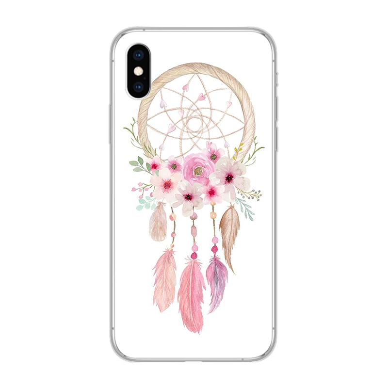 Ciciber Dreamcatcher чехлы для телефонов iPhone 11 Pro Max 7 8 6 6s Plus SE 5S Мягкий чехол из ТПУ X Xs XR XS |