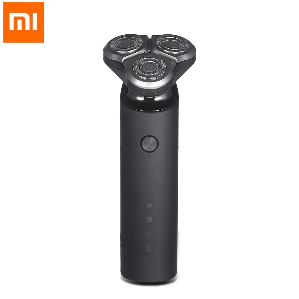 Xiaomi Mijia электробритва бритва для мужчин головка бритвы 3 сухая влажная моющаяся