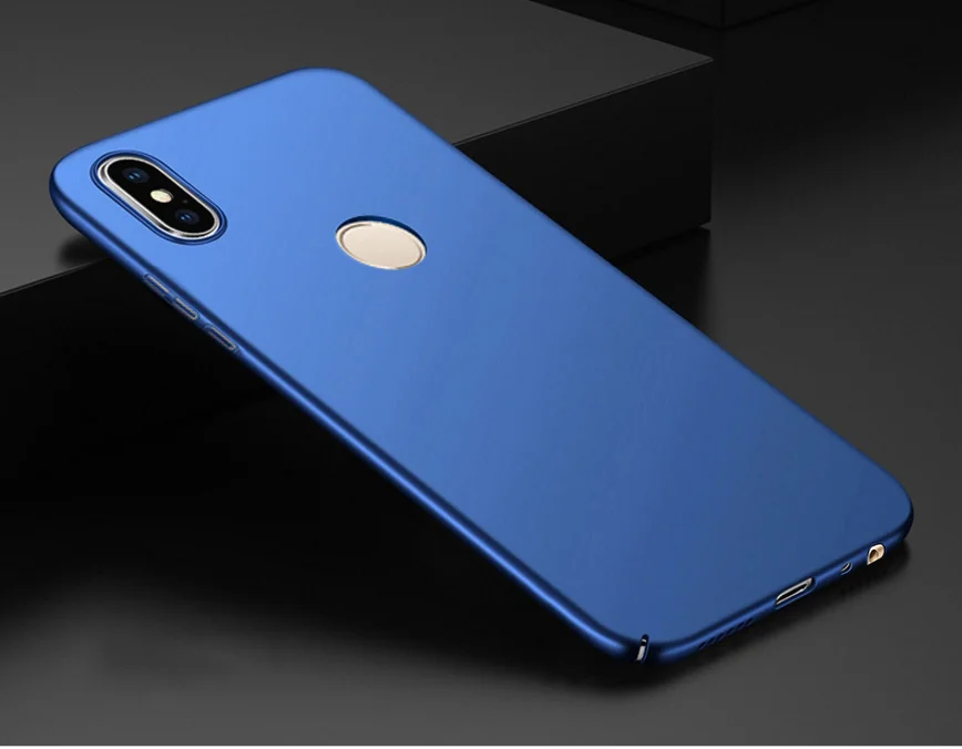 Оригинальный чехол для Xiaomi Redmi Note 5 Pro задняя крышка 360 Жесткий ПК тонкий