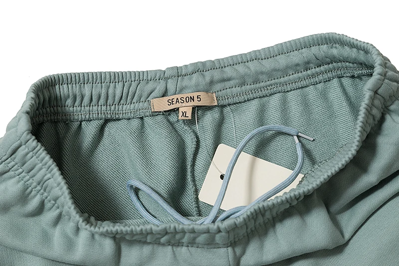 19SS Calabasas сезон 5 спортивные штаны для мужчин Вышивка Логотип Высокая улица хип хоп Kanye West джоггеры спортивные штаны сезон 5 брюки