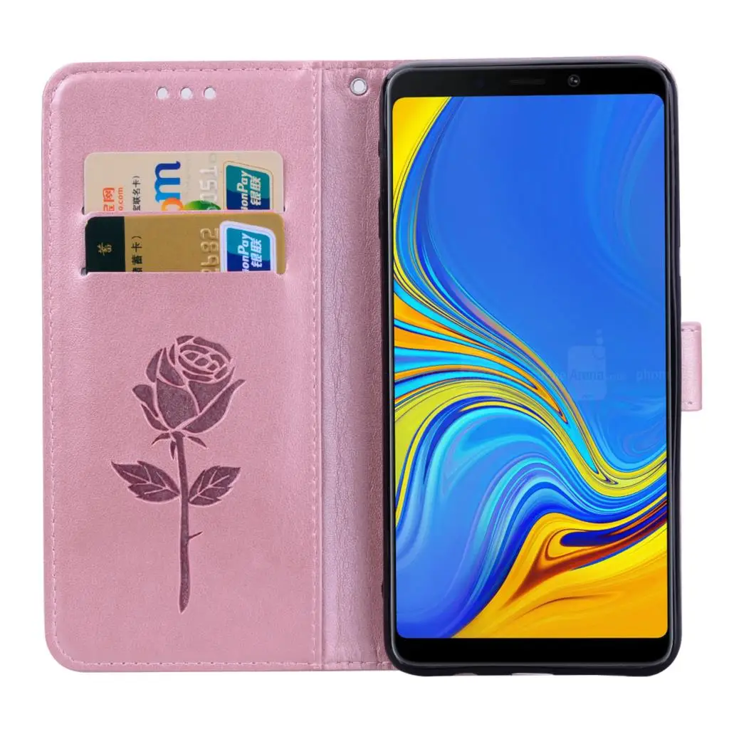 Чехол для Samsung Galaxy A9 2018 Pro Star Lite из искусственной кожи с откидной крышкой и