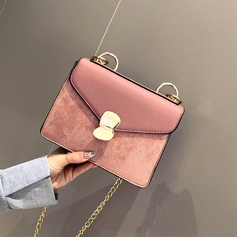 Винтаж скраб Кожа Лоскут дизайнер Crossbody сумка для женщин 2019 из искусственной кожи
