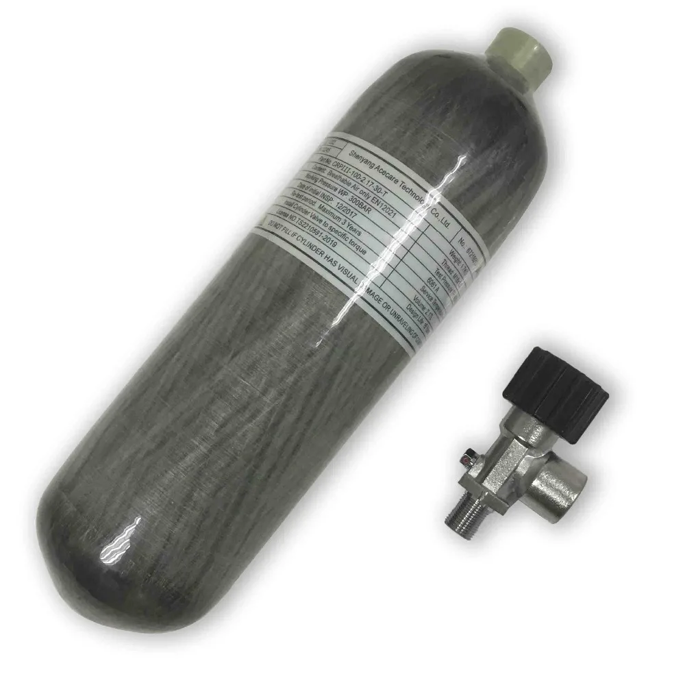 AC121710 Мини резервуар для подводного плавания л воздушный 4500psi 300 бар композитный
