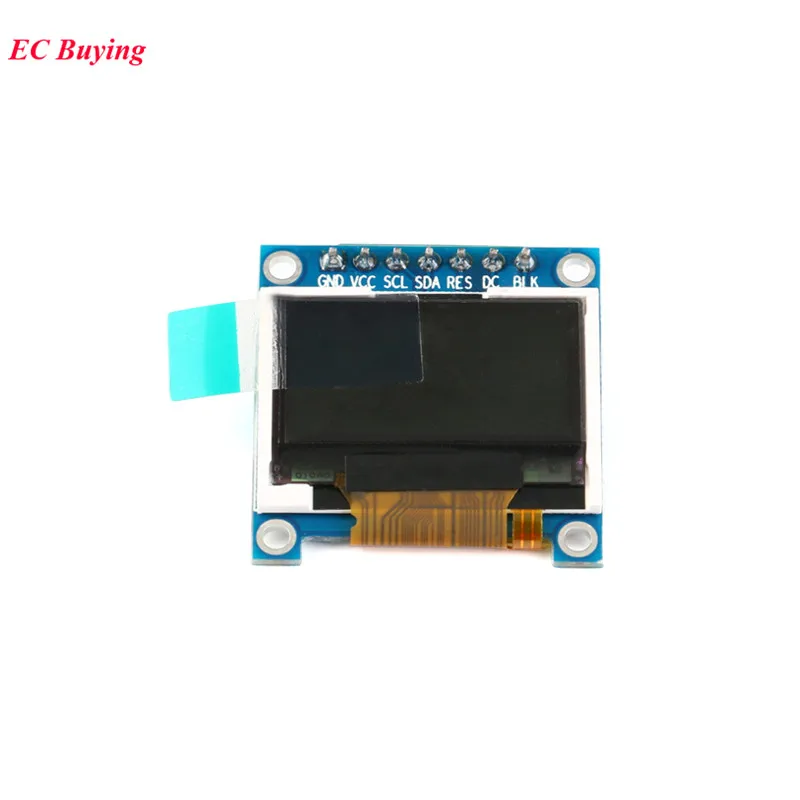0 96 дюймовый TFT ЖК модуль для Arduino 7Pin 262K SPI OLED дисплей плата 128*64 STM32 ST7735S 4 провода DIY