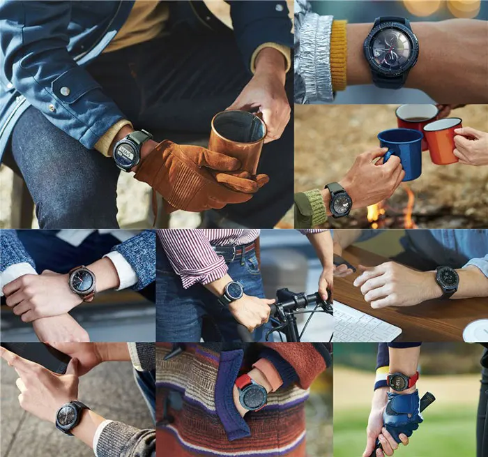 22 мм ремешок для samsung galaxy watch 46 мм gear S3 Frontier/classic huawei watch gt ремешок amazfit GTR 47 мм силиконовый браслет