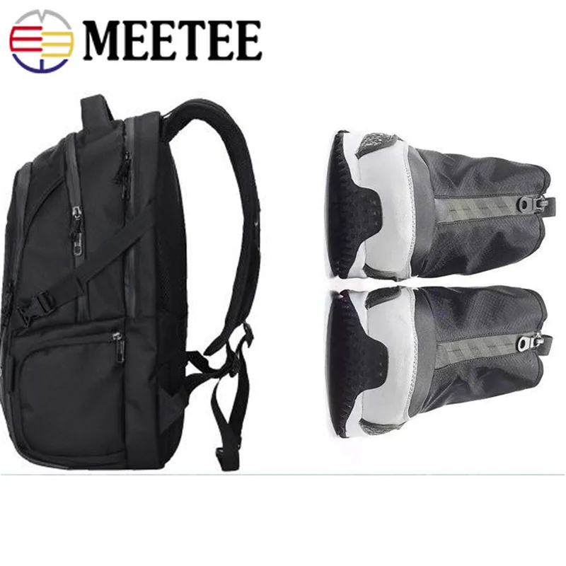 Meetee 2 метра 3#5# невидимая обратная нейлоновая катушка водонепроницаемые молнии для рюкзака обувь куртка DIY Швейные аксессуары катушка молния
