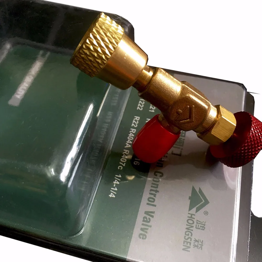 HS-1221/HS-1222 R410A/R22 Холодильный зарядный адаптер охлаждающий регулирующий клапан для