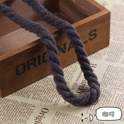 Нить 12 м/м3 цветная плетеная хлопковая веревка лента магазин ручной работы Dec DIY