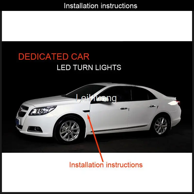 Для BMW E81 82 87 88 E90 91 92 93 E60 61 автомобильный Рулевой свет крыло боковые огни маркер