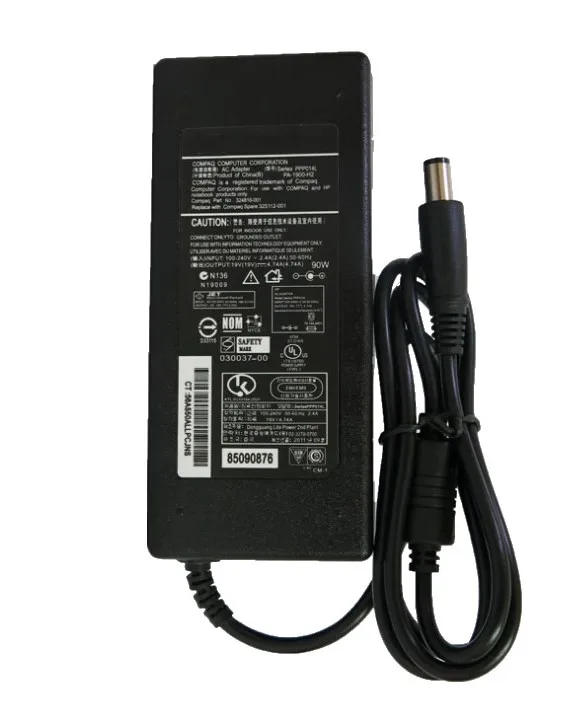 Замена для HP 18 5 V 4.9A 7 4*5 0 MMBusiness Тетрадь 2510p 6730s 2230s 6735s nc2400 NC4400 TC4400 CQ32 серии CQ42 |