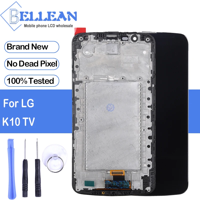 Dinamico K10 TV LCD с IC дисплеем для LG K410 K430TV K10TV дисплей сенсорным экраном дигитайзер в