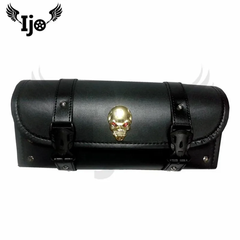 Седельная сумка для мотоцикла с черепом Vespa harley softail mochila moto maletas alforjas para tank bag rcycle