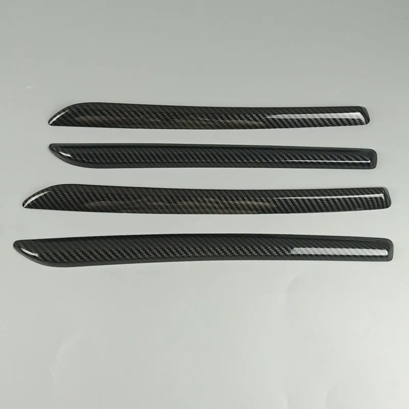 Door Panel Trim Автомобильный Стайлинг, центральная консоль, накладка на приборную панель, декоративная крышка для двери автомобиля, накладка из углеродного волокна, наклейка для Audi A3, 8 в, S3, автомобильные аксессуары - Название цвета: Door Panel Trim