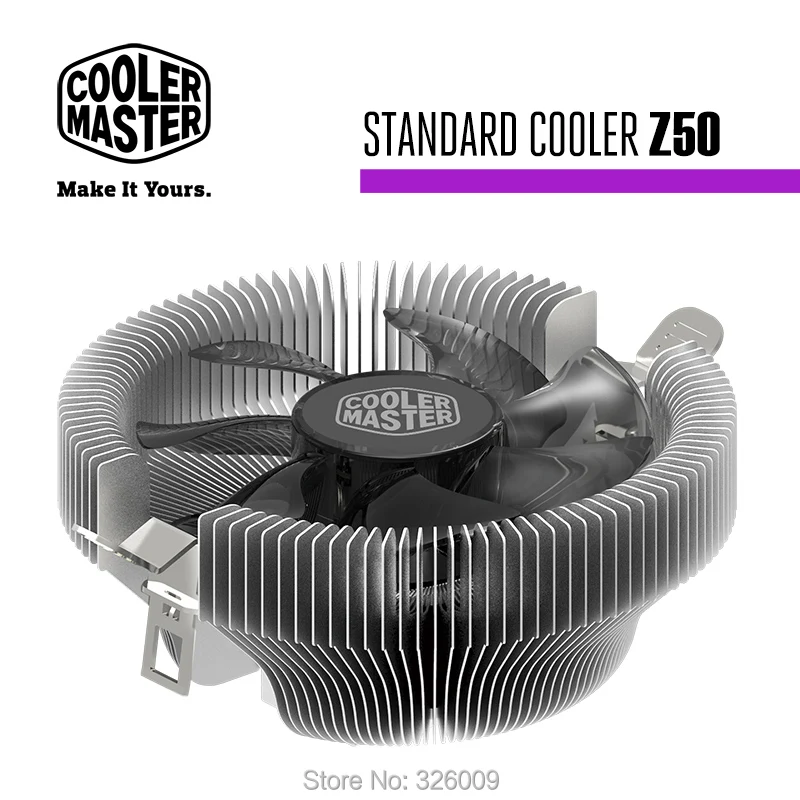 Кулер Cooler Master A73 P80 A50 A93 cpu для Intel 478 775 115X для AMD AM2 AM2+ AM3 FM1 cpu Радиатор 3pin охлаждающий вентилятор cpu тихий