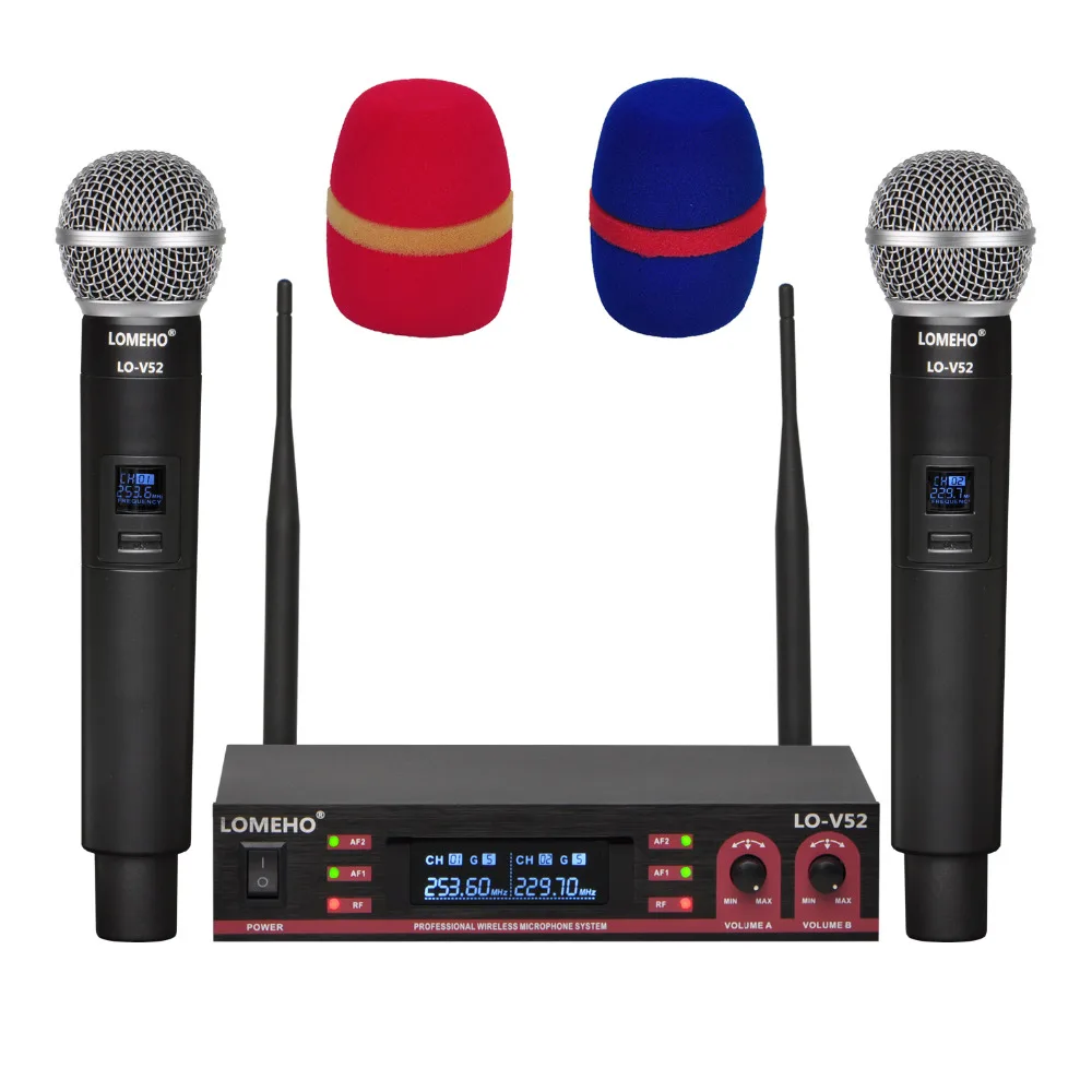Lomeho LO V52 2 Way VHF металлический портативный передатчик динамический канальный