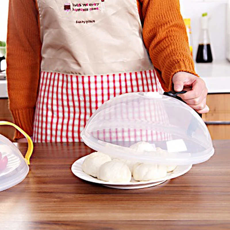 Пластик печь крышки Ясно пара вентиляционных брызги крышкой Еда блюдо крышка