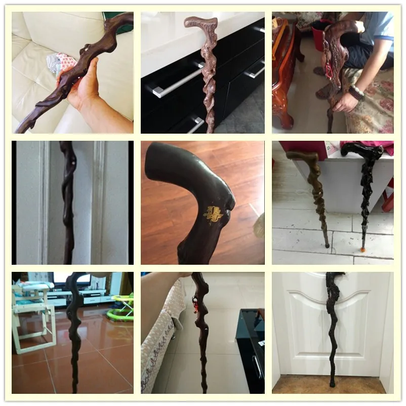 Старая деревянная палочка из красного дерева TZ вегетарианский черного для