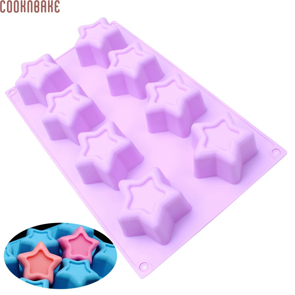COOKNBAKE DIY силиконовая форма для печенья Форма украшения торта со звездами мыла