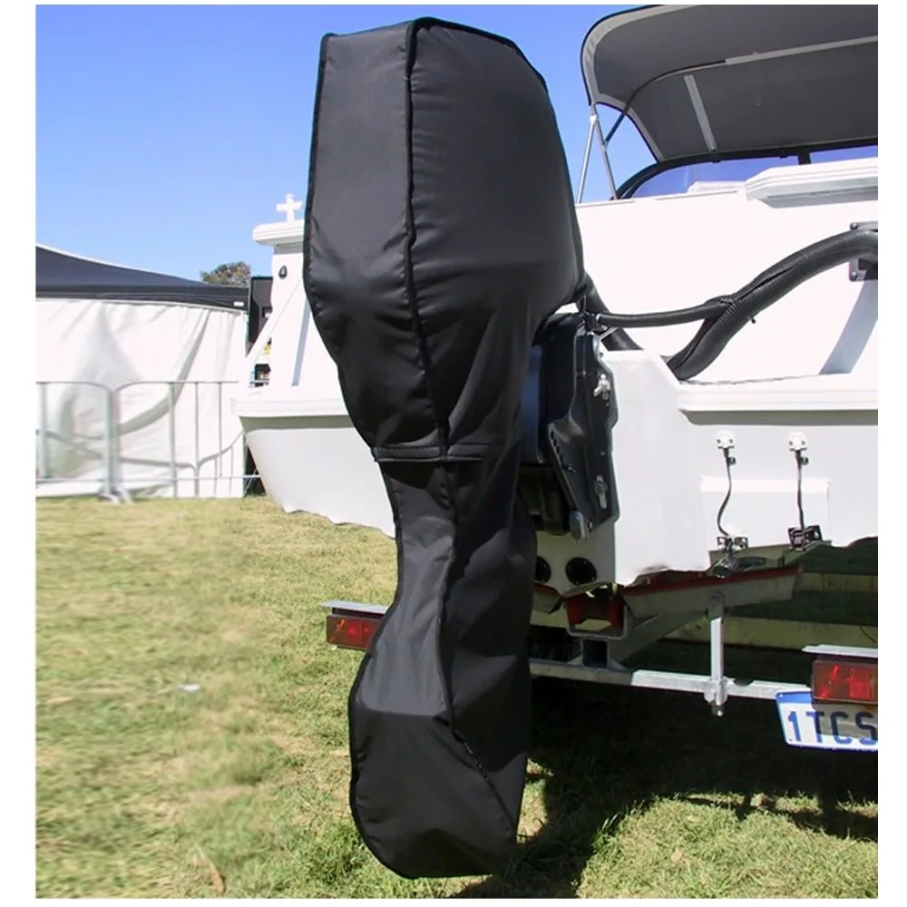 620D full Outboard Motor Cover Rain cover for 6-15HP Boat Motors Waterproof | Дом и сад