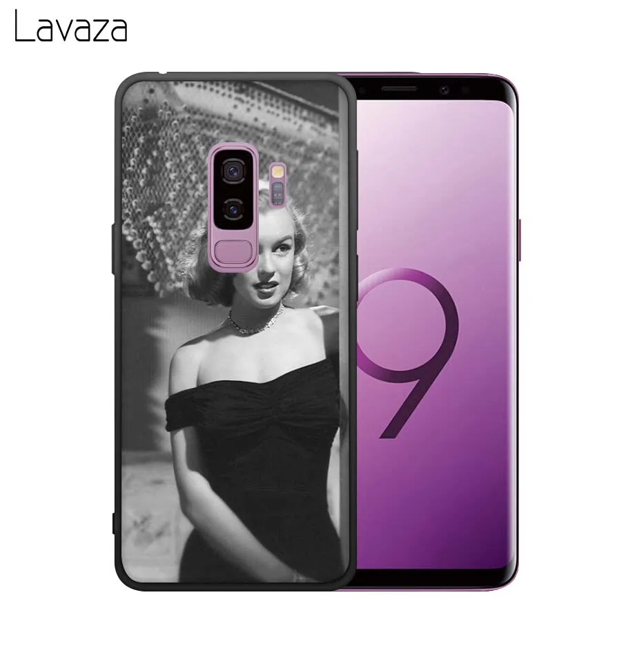 Мягкий чехол Lavaza Marilyn Monroe для Galaxy Note 8 9 S7 edge S8 S9 S10 Plus S10e M10 20 30 |