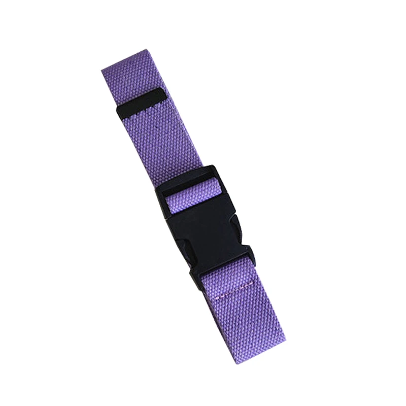 Adults Adjustable All-Match Belt Unisex Korean Style Canvas Belts Vintage Plastic Buckle Elastic Solid Color Long Waistband