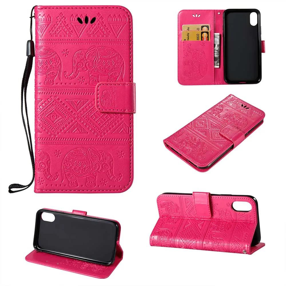 KISSCASE из искусственной кожи флип чехол для iPhone X XR XS Max 6 S 7 8 плюс бумажник держатель